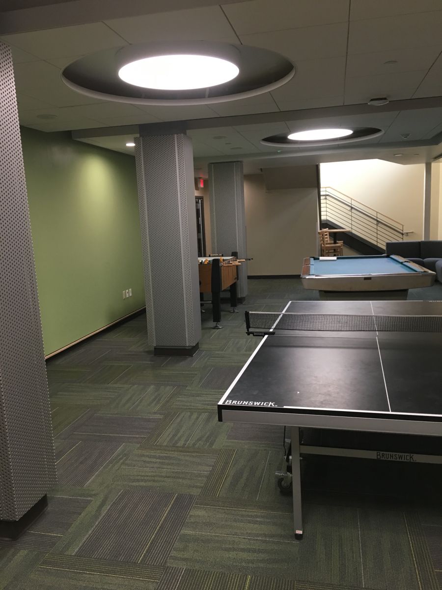 Interior Wilson Hall Rec Room
